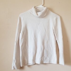 Off White Turtleneck Sweater